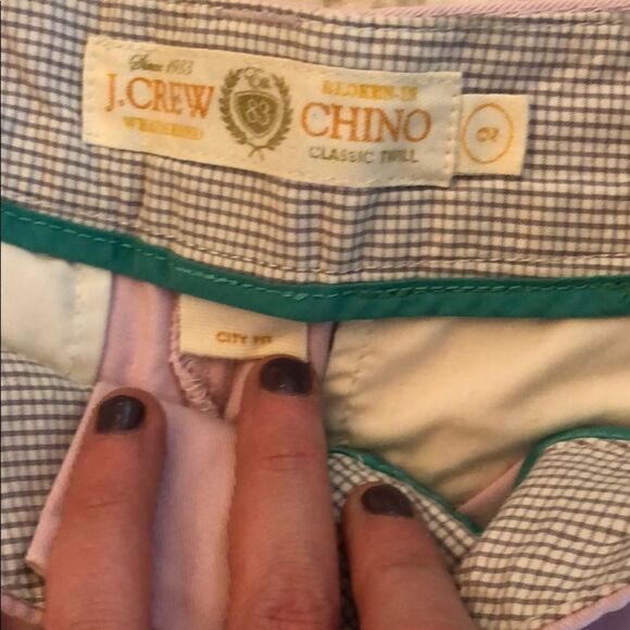 💙 RARE! J.Crew Zebra Critter Chino Shorts Size 2 - Picture 3 of 4